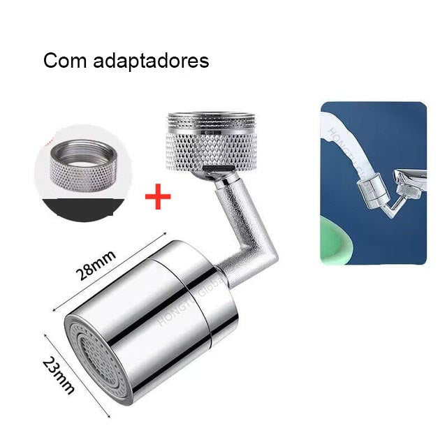 Adaptador Flexível para Torneiras - Prolongador Flexível