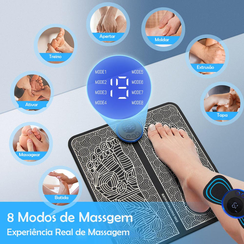 Massageador de Pés Portátil + Super Brinde