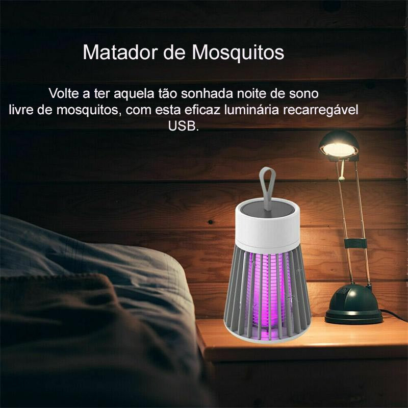 Lâmpada Elétrica UV - Fique livre de Mosquitos e Insetos