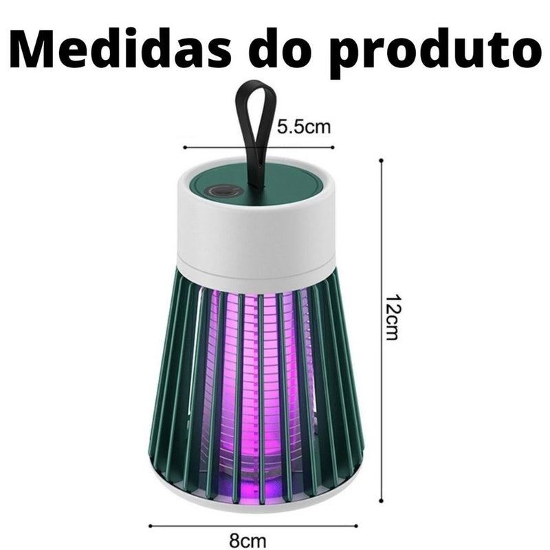 Lâmpada Elétrica UV - Fique livre de Mosquitos e Insetos